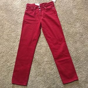 Red pants by H&M